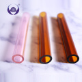 TYGLASS Factory Directly Provide Wholesale Smoking colored Pipes pyrex borosilicate Glass Tube